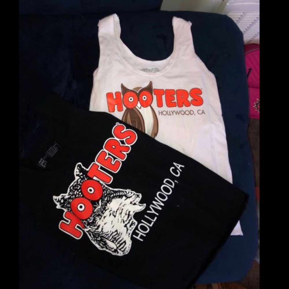 HOOTERS outfit shirts